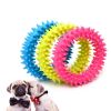 Pet Dog Toy Non-Toxic Rubber Cute Round Play Durable To Chew Toys Dog Tooth Cleaning Molar Training Safe Toy Pet Supplies