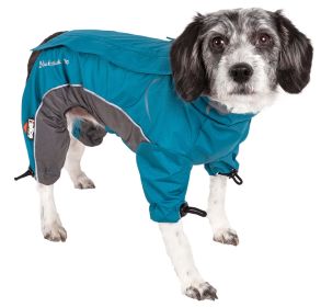 Helios Blizzard Full-Bodied Adjustable and 3M Reflective Dog Jacket (size: small)