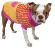 Lovable-Bark Heavy Knit Ribbed Fashion Pet Sweater