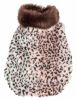 Pet Life Luxe 'Furracious' Cheetah Patterned Mink Dog Coat Jacket