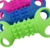 TPR Pet Interactive Four-hole Size Dog Molar Soft Gum Bite-resistant Toy Pet Supplies